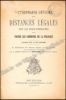Afbeeldingen van Dictionnaire Officiel des Distances Légales par les voies ordinaires entre toutes les communes de la Belgique
