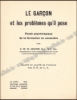 Afbeeldingen van Le Garçon et les problèmes qu'il pose... Couverture Paul Breydel