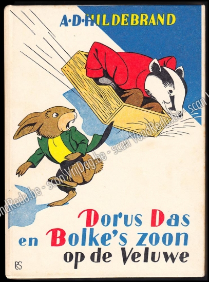 Afbeeldingen van Dorus Das en Bolke's zoon op de Veluwe