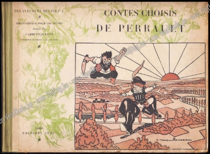 Afbeeldingen van Contes choisis de Perrault. Illustrations de J.-J. Roussau