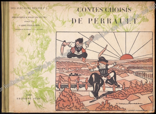 Afbeeldingen van Contes choisis de Perrault. Illustrations de J.-J. Roussau