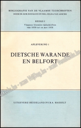 Afbeeldingen van Bibliografie van de Vlaamse Tijdschriften. Reeks I: Vlaamse Literaire Tijdschriften van 1930 t.e.m. 1965. 14 delen compleet