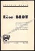 Afbeeldingen van Léon Bloy. Dédicacé