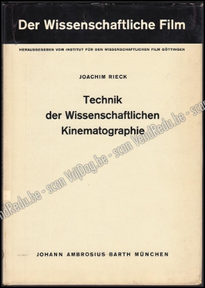 Afbeeldingen van Technik der wissenschaftlichen Kinematographie