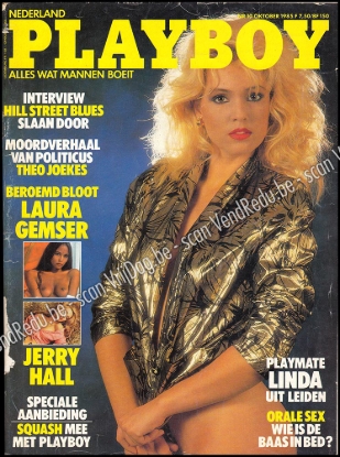 Afbeeldingen van Playboy Nederland. Alles wat mannen boeit. Nr. 10, october 1985