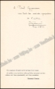 Afbeeldingen van Entre le Soleil et le Christ (Prose et Poèmes). Envoi autographe signé et daté
