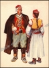 Afbeeldingen van Narodne Nošnje Jugoslavije - I: Dalmacija, Bosna, Hercegovina