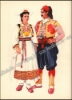 Afbeeldingen van Narodne Nošnje Jugoslavije - I: Dalmacija, Bosna, Hercegovina