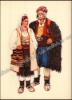 Afbeeldingen van Narodne Nošnje Jugoslavije - I: Dalmacija, Bosna, Hercegovina